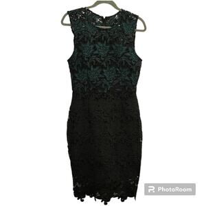 NWT Anthro Hutch Sleeveless Milk Silk Lace Cocktail Dress, 6